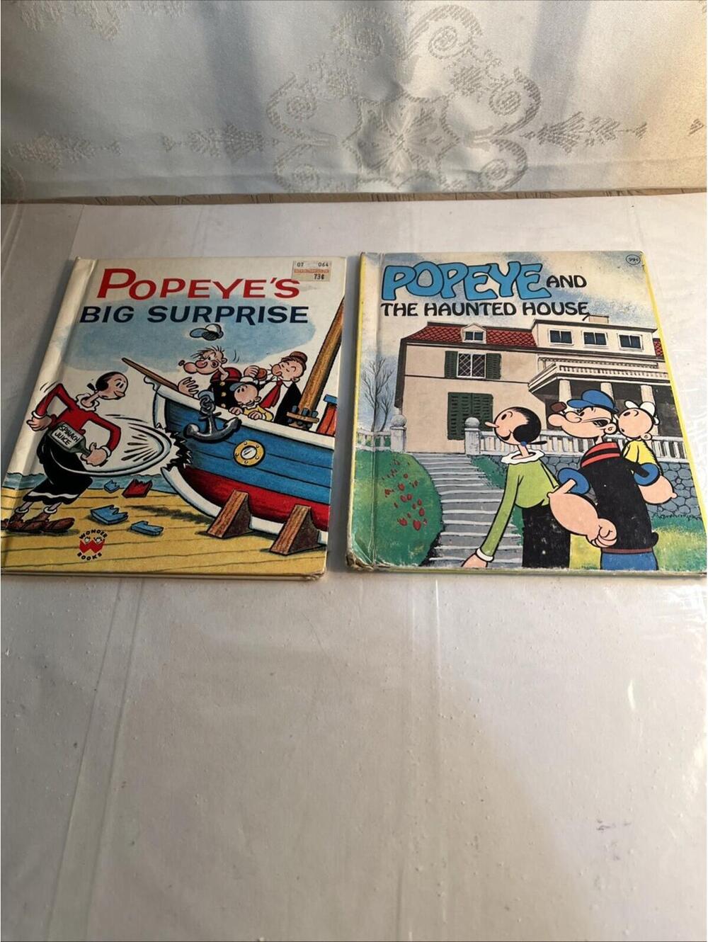 Popeye's Big Surprise (1983) & Popeye and the Haunted House (1983) Hard Cover